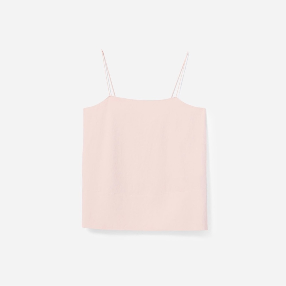Everlane Japanese GoWeave Cami in Pink